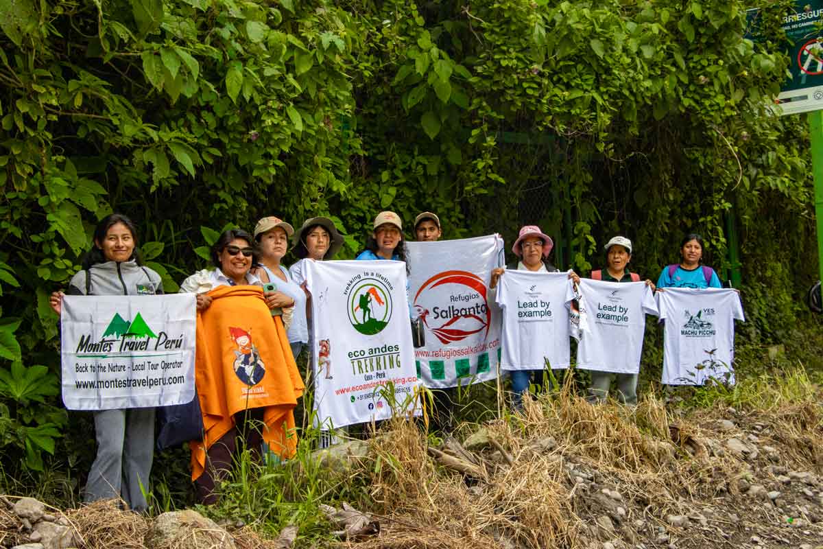Machu Picchu plastic reduction