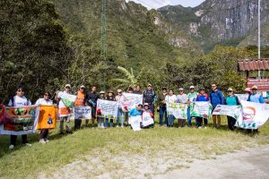 Prevent pollution in Machu Picchu