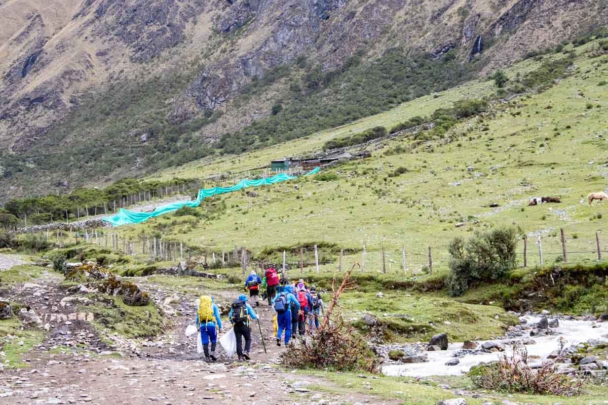 Responsible trekking Peru